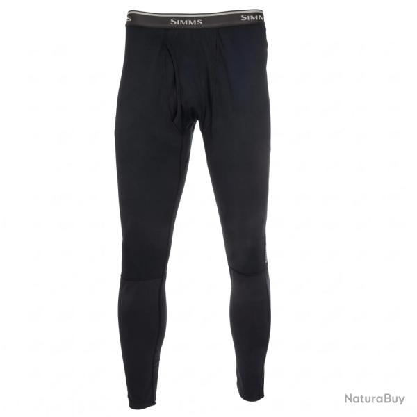 Sous v�tement SIMMS Heavyweight Baselayer Bottom Black