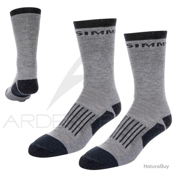 Chaussette SIMMS Merino Midweight Hiker Steel Grey XL