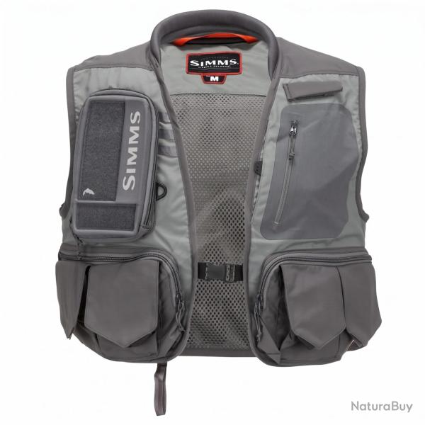 Gilet Mouche SIMMS Freestone Pewter S