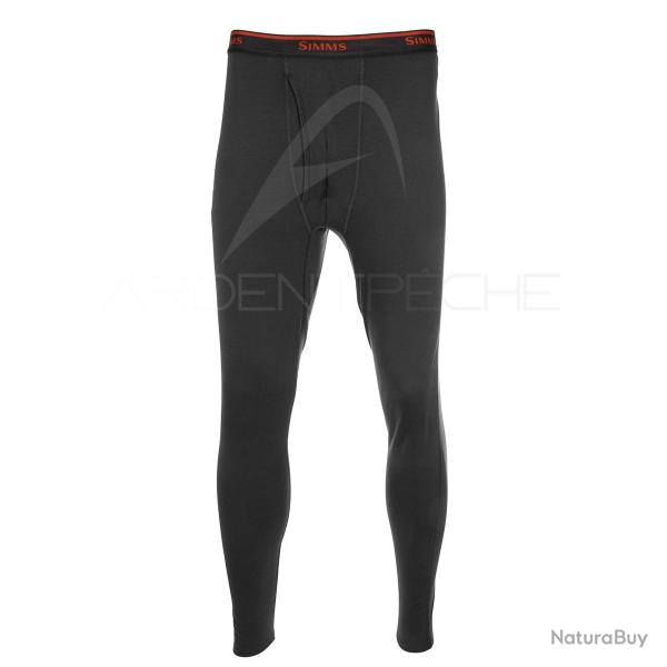 Sous v�tement SIMMS Lightweight Baselayer Bottom Carbon