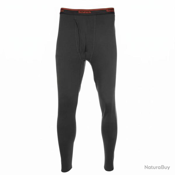 Sous v�tement SIMMS Lightweight Baselayer Bottom Carbon