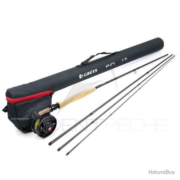 Canne � mouche GREYS Pack Fin Euro Nymph 11' soie 3