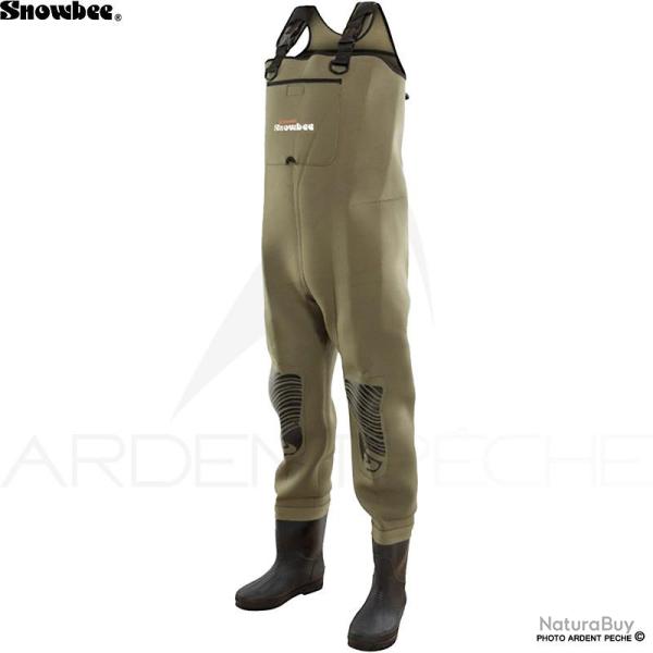 Waders n�opr�ne SNOWBEE Classic avec Bottes 12 (46)