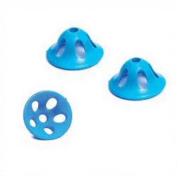 Tube fly Pro soft sonic bleu 10 mm