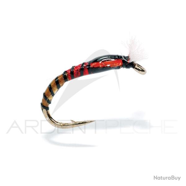 Mouche FMF Chironome red neck black 996 H10