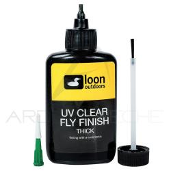 R&eacute;sine UV LOON clear fly finish thick grand