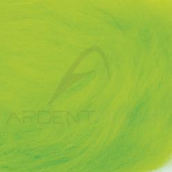 Icelandic sheep hair fluo chartreuse