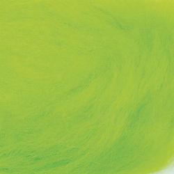 Icelandic sheep hair fluo chartreuse