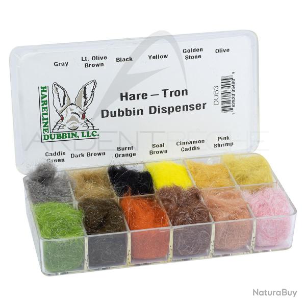 Boite distributrice Dubbing Li�vre Hare-tron 12 couleurs
