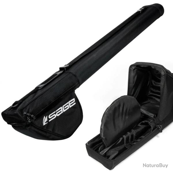 Fourreau SAGE Ballistic Rod reel case double int. 2x 2.5'' / 6.35cm 9' 2 brins 145cm