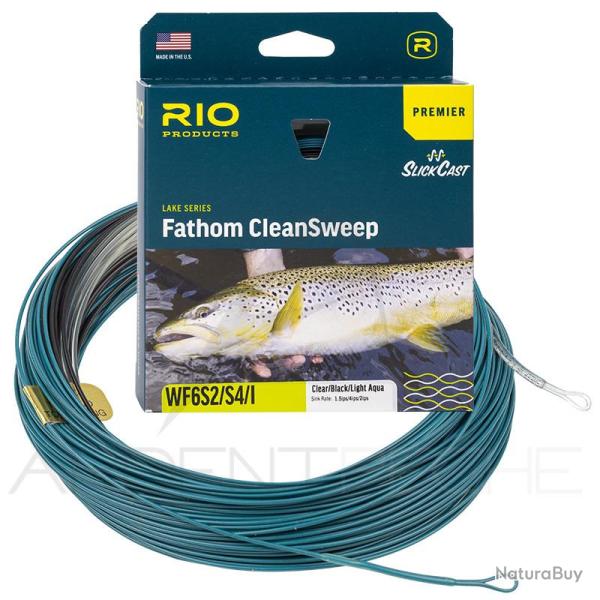 Soie RIO PREMIER FATHOM CLEANSWEEP Slow WF6S2/S4/I