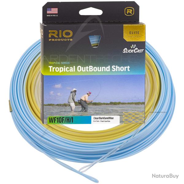 Soie RIO ELITE TROPICAL OUTBOUND SHORT Flottante pointe interm�diaire WF11F/H/I
