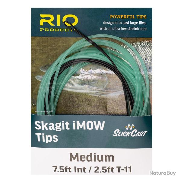 RIO Skagit IMOW Tip Medium interm�diaire 3m 2.25m int./plongeant 0.75m
