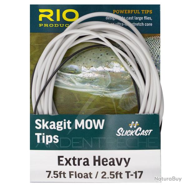RIO Skagit MOW Tip extra heavy Flottant 1.50m/plongeant 1.50 m