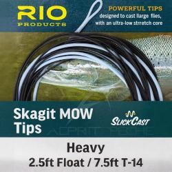 RIO Skagit MOW Tip Heavy Flottant2.25m/plongeant 0.75m