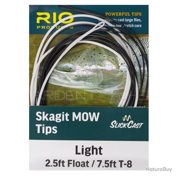 RIO Skagit MOW Tip Light Flottant2.25m/plongeant 0.75m