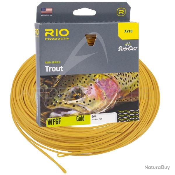 Soie RIO Avid Gold WF6F