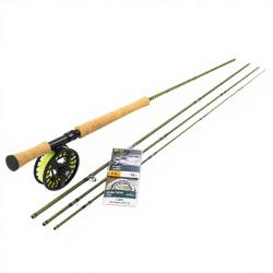 Pack Canne &agrave; mouche REDINGTON FIELD Trout Spey 11'3 soie 4 (4 brins)