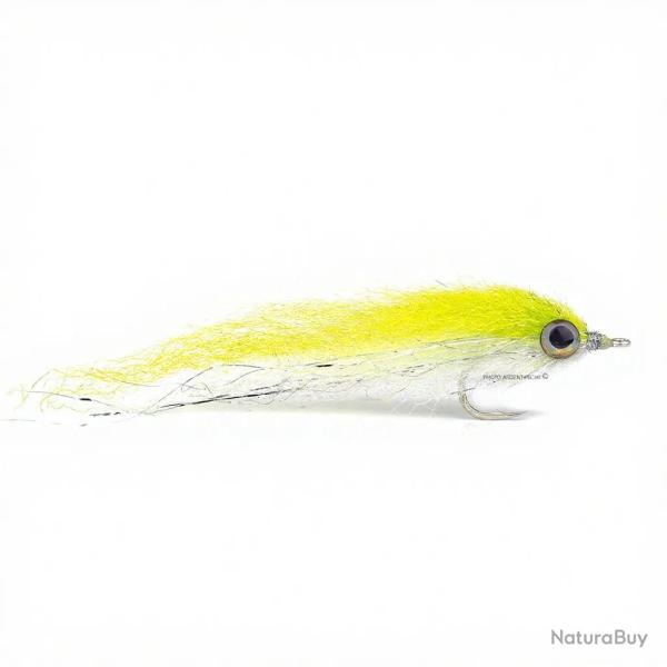 Mouche FMF Mullet Chartreuse/White H1/0