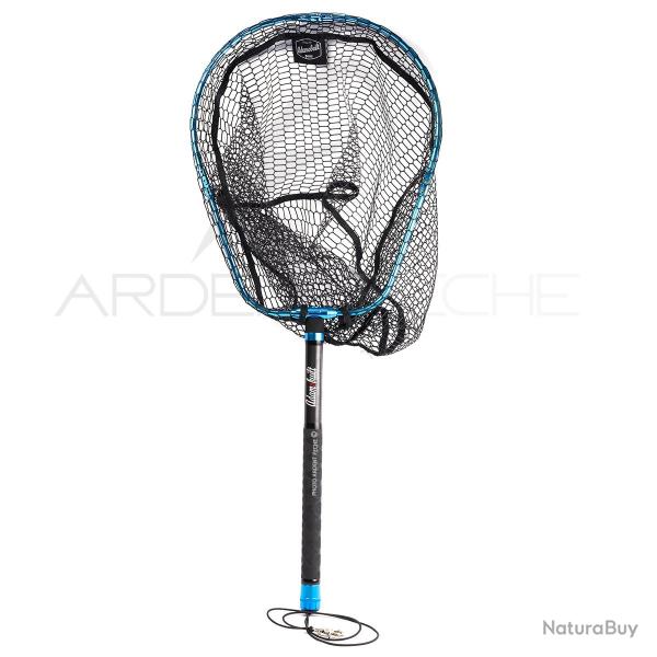 Epuisette Adams Built alu extensible tri fold flats boat net 16