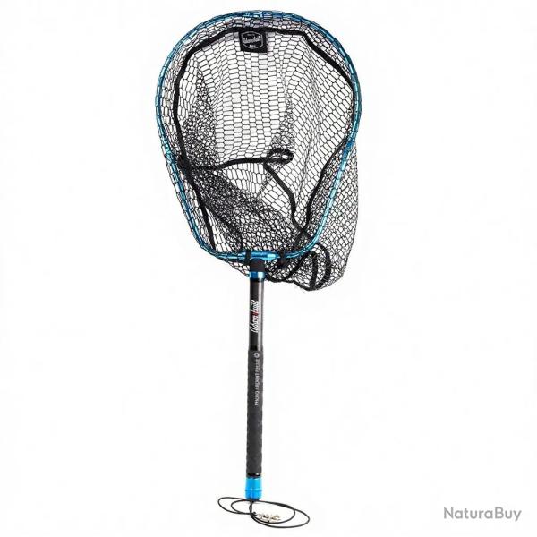 Epuisette Adams Built alu extensible tri fold flats boat net 16