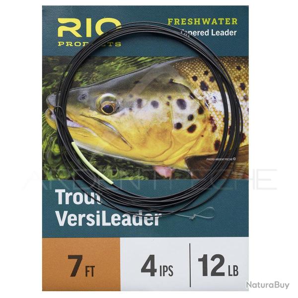 Versileader RIO Truite (7ft) 2.10 m Flottant transparent