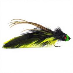 Mouches Rainy&acute;s El Dorado Deceiver Black/chartreuse H3/0