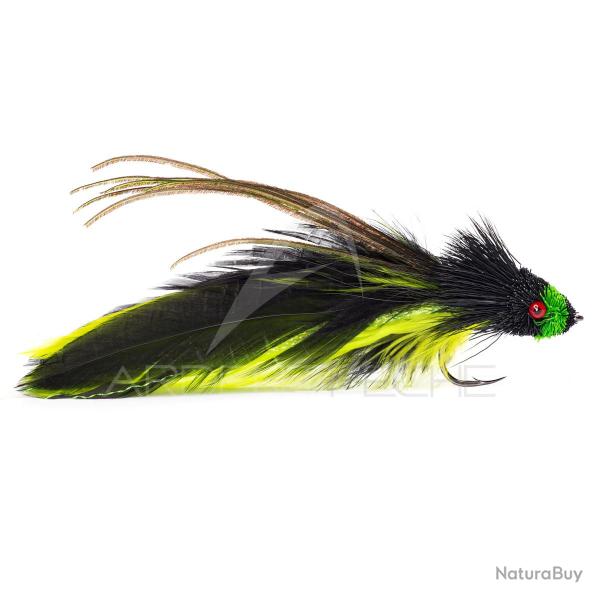 Mouches Rainy�s El Dorado Deceiver Black/chartreuse H3/0