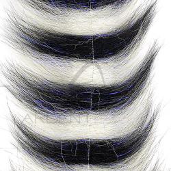 EP FIBER SOMMERLATTE'S BLEND FOXY BRUSH GRIZZLY Noir / Blanc