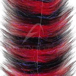 EP FIBER SOMMERLATTE'S BLEND FOXY BRUSH GRIZZLY Noir / Rouge
