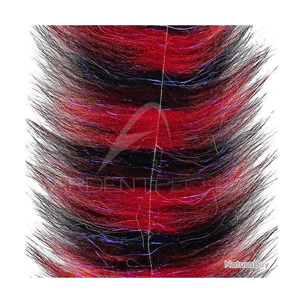 EP FIBER SOMMERLATTE'S BLEND FOXY BRUSH GRIZZLY Noir / Rouge