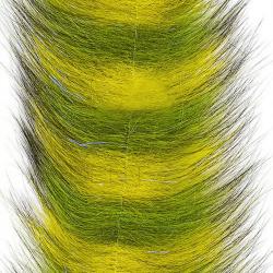 EP FIBER SOMMERLATTE'S BLEND FOXY BRUSH GRIZZLY Olive / Jaune
