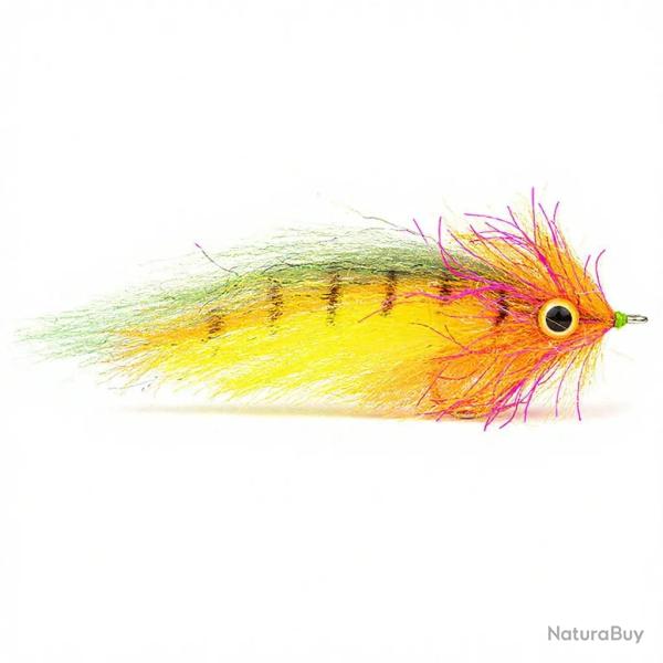 Mouches PUGLISI AMAZON SPECIAL OLIVE ORANGE Jaune H4/0