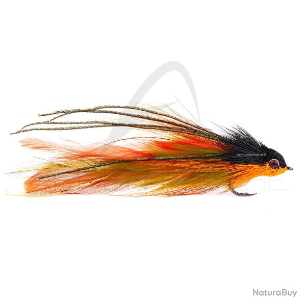 Mouche FMF Brochet Andino Deceiver Orange & Black H2/0