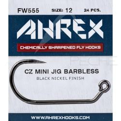 Hame&ccedil;on mouche AHREX AFW555 Mini Jig Barbless H12