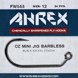 Hame&ccedil;on mouche AHREX AFW555 Mini Jig Barbless H18