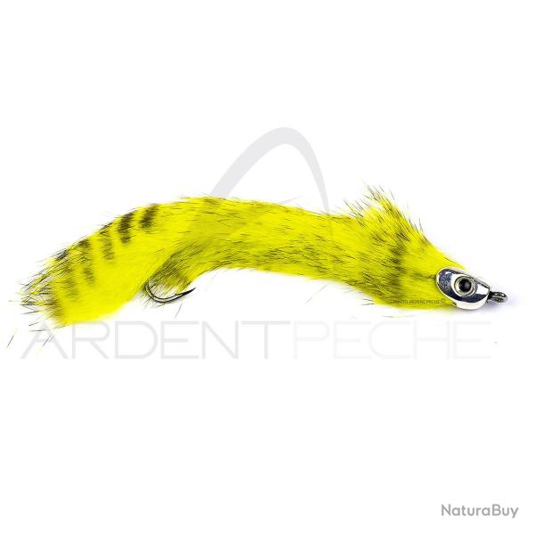 Mouche streamer brochet sandre STS RH Yellow H2/0