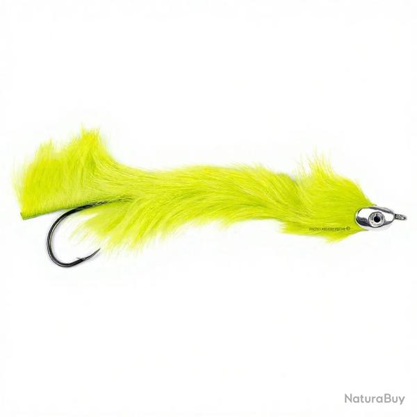 Mouche streamer brochet sandre STS RH Chartreuse H3/0