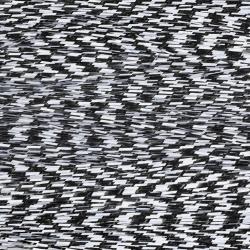 Fibres Micro Barred Voodoo Blanc barr&eacute; noir