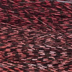 Fibres Micro Barred Voodoo Rouge barr&eacute; noir