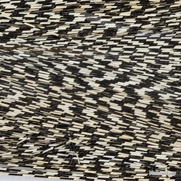 Fibres Micro Barred Voodoo Tan barr� noir