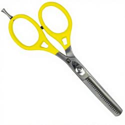 Ciseaux ERGO Prime &agrave; d&eacute;s&eacute;paissir LOON 17 cm jaune