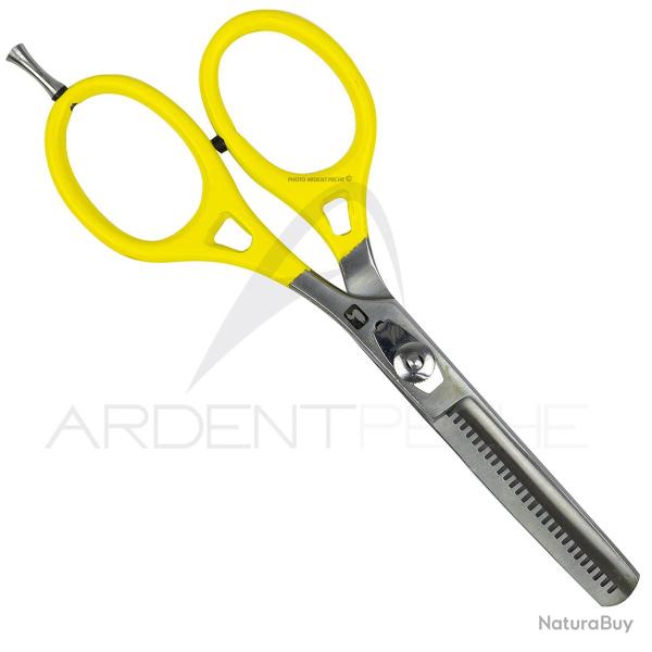 Ciseaux ERGO Prime � d�s�paissir LOON 17 cm jaune