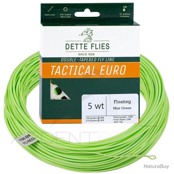 Soie DETTE FLIES Tactical Euro Nymph DT DT4F