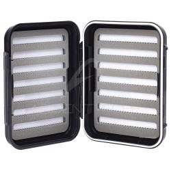 Boite &agrave; mouches C&F DESIGN Midge Fly noir Petit (1577+)