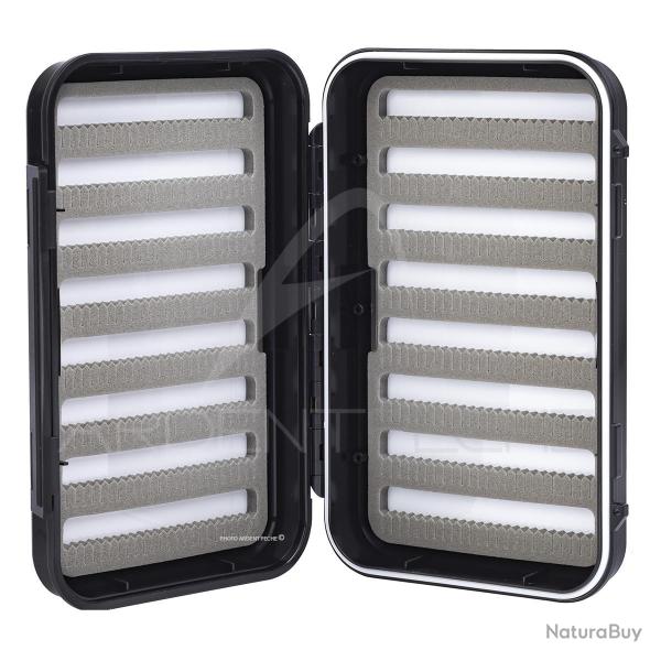 Boite � mouches C&F DESIGN Midge Fly noir Moyen (2588+)