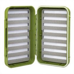 Boite &agrave; mouches C&F DESIGN Midge Fly olive Moyen (2588+)