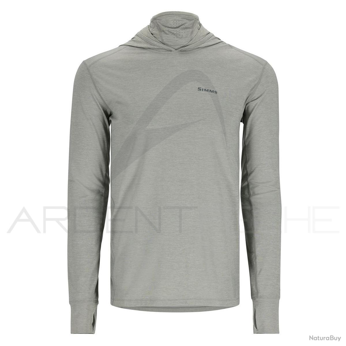 Tee shirt à capuche SIMMS Solarflex guide cooling hoody Cinder - Tee-shirts de Pêche (13753120 Tee shirt à capuche SIMMS Solarflex guide cooling hoody Cinder - Tee-shirts de Pêche (13753120