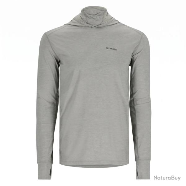 Tee shirt � capuche SIMMS Solarflex guide cooling hoody Cinder