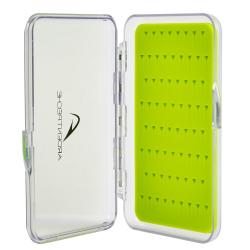 Boite &agrave; mouches ARDENT PECHE green silicon AP68